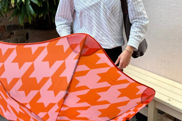 Blunt Metro Houndstooth Umbrella Limited Edition - Candy (METCANDY)