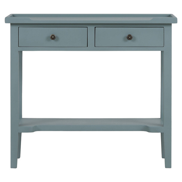 Eton Console - Green Smoke - Size: 85H x 32W x 76D (cm) - Craftsman style