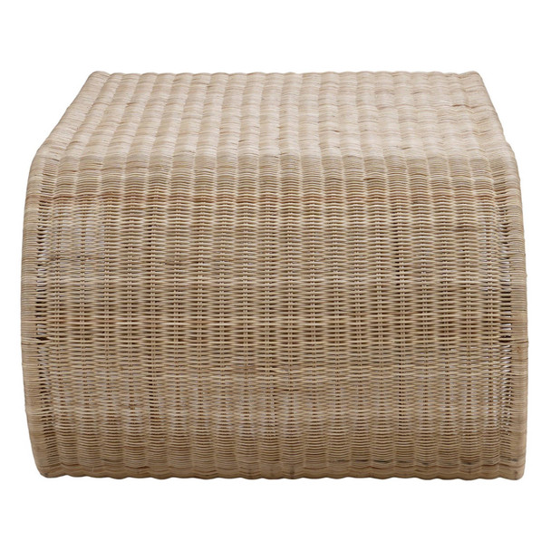 Hampton Rattan Coffee Table - Rattan Natural - Hand made Living Room furniture