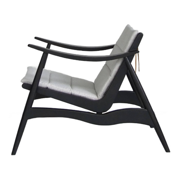 Pierre Mid-Century Lounge Chair - Buckeye - Hand made Living Room furniture