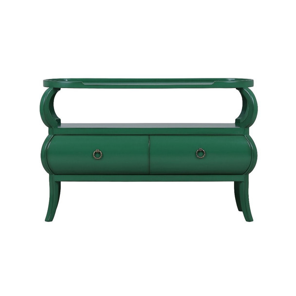 Savannah Console Table w/ 2 Drawers - Jade Green (28670JGR)