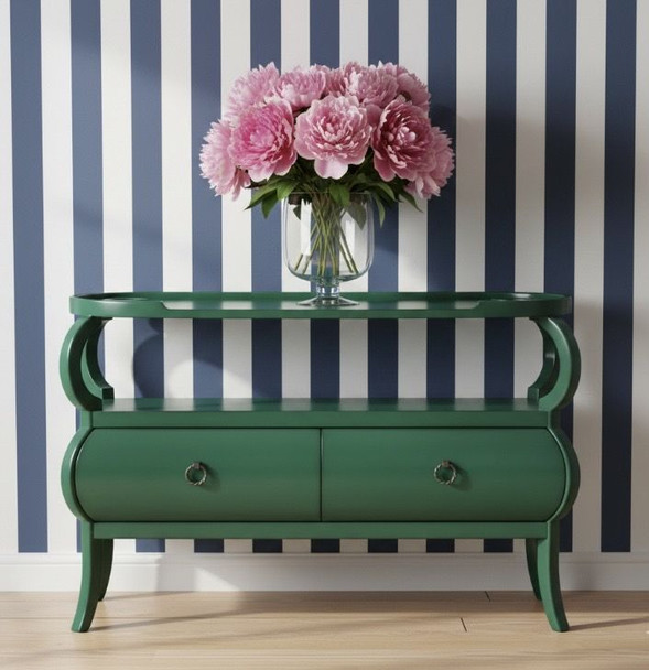Savannah Console Table w/ 2 Drawers - Jade Green (28670JGR)