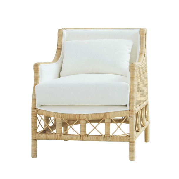 Rabana Rattan Chair - Rattan Natural / Arctic Fabric (28728RNATSF204)