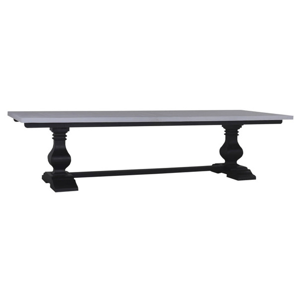 Miniature Trestle Table (Cheese Board) - Black Antique - French Provincial style
