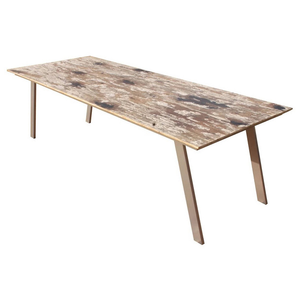 Nordby Rustic Dining Table 260X100Cm - Mid-Century Modern style