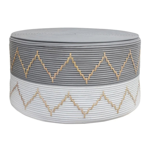Tanah Round Storage Coffee Table 80cm DD-012