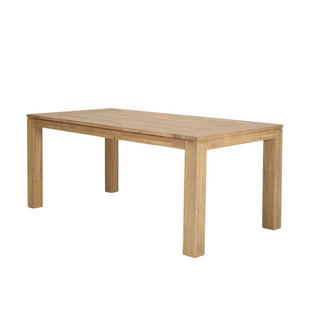 Dakota Outdoor Dining Table-180X90Cm W/Cover - Contemporary style