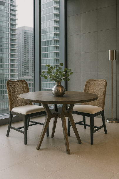 Porto Table 120Cm Cocoa Dining Room Furniture - GT-111COCOA