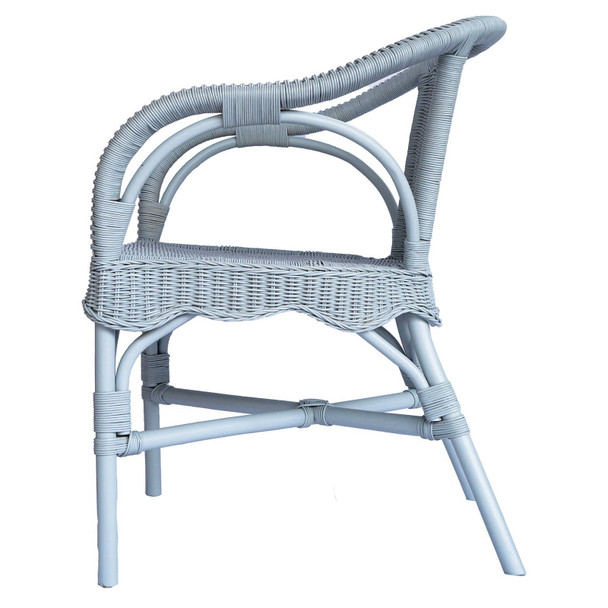 Surabaya Armchair - Ocean Blue - Hand made Living Room furniture