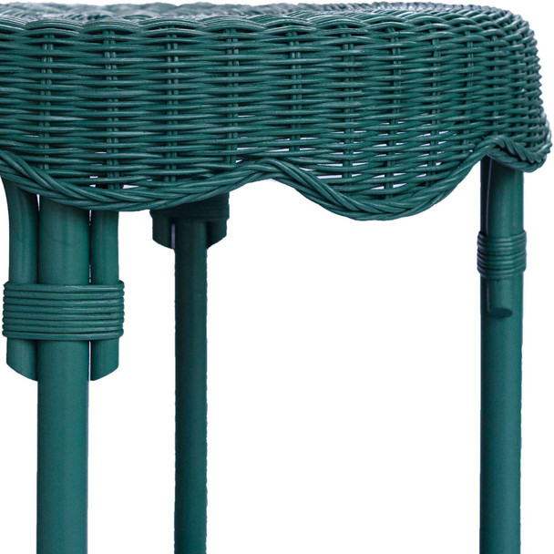 Surabaya Side Table Forest Green Living Room Furniture - GT-122FG
