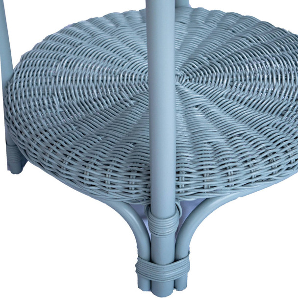 Surabaya Side Table - Ocean Blue - Melbourne, Sydney, Brisbane Coastal style Living Room furniture