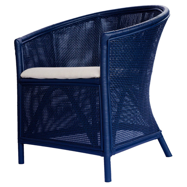 Adele Armchair - Deep Blue Living Room Furniture - GT-123DB