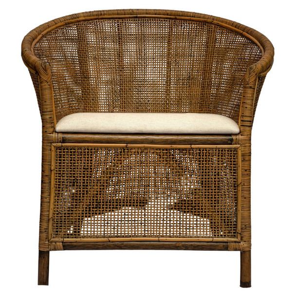 Adele Armchair - Mango Teak - Coastal style
