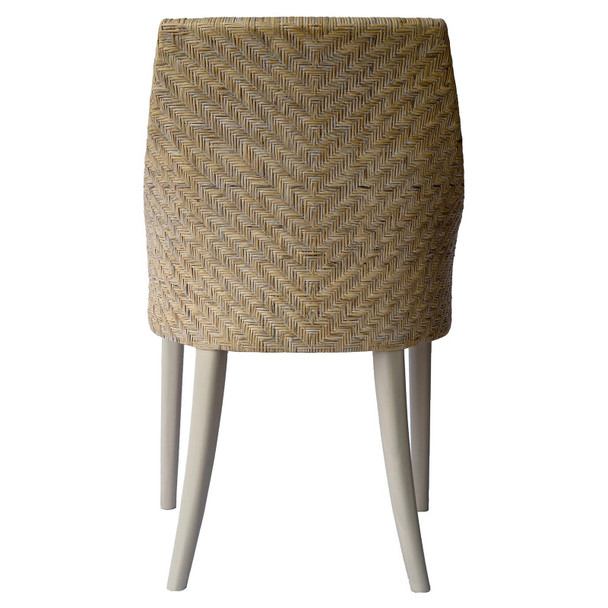 Gianna Armchair - Whitewash - Melbourne, Sydney, Brisbane Coastal style Living Room furniture