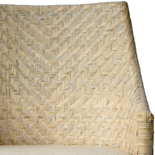 Gianna Armchair - Whitewash - Hobart, Launceston, Perth Coastal style Living Room furniture