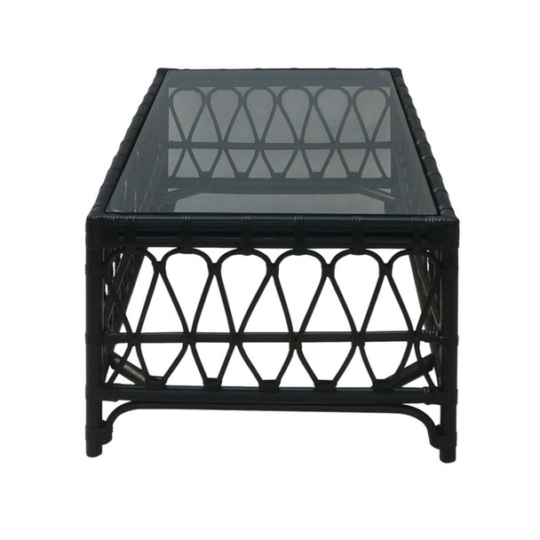 Antigua Coffee Table - Black - Hand made Living Room furniture
