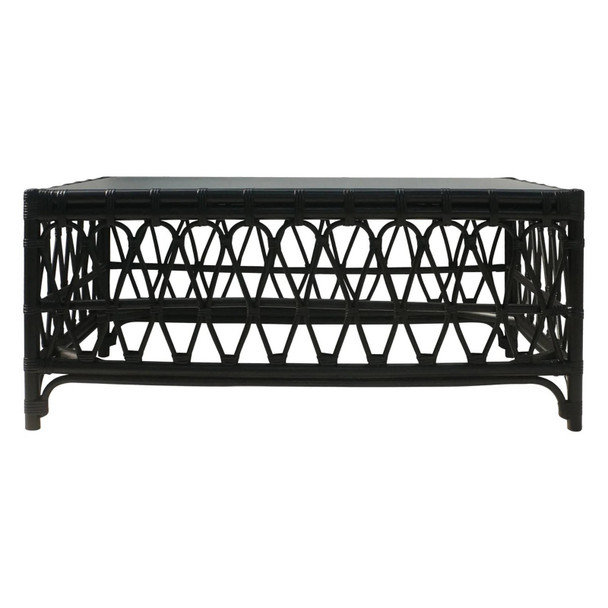 Antigua Coffee Table - Black - Coastal style