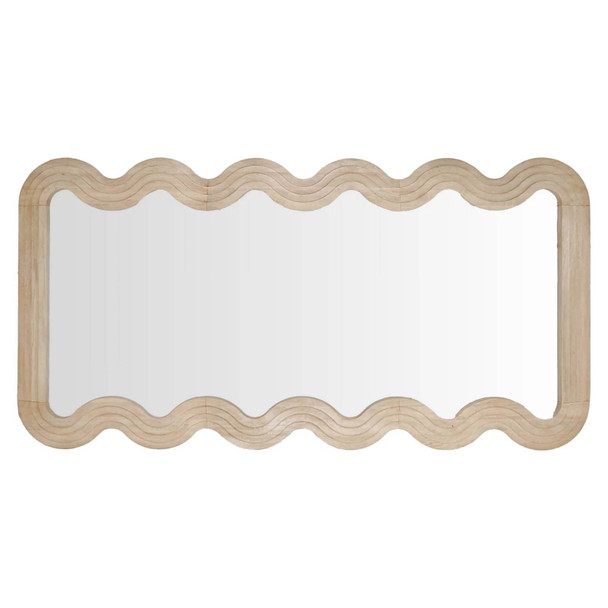 Ripple Tall Mirror-New Natural - Hand made  furniture