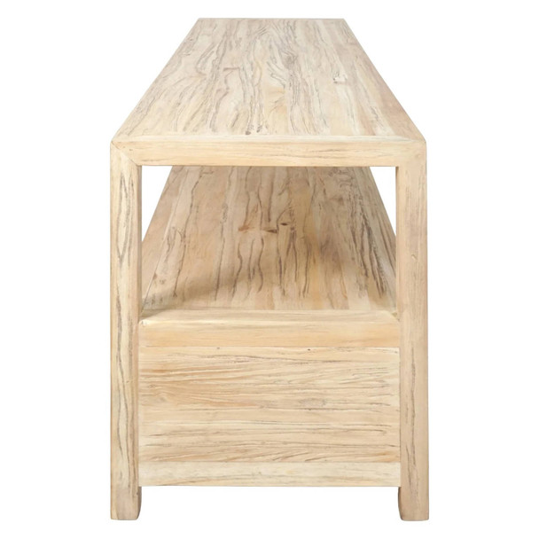Novato Entertainment TV Unit - Distressed Natural - Hand made Living Room furniture