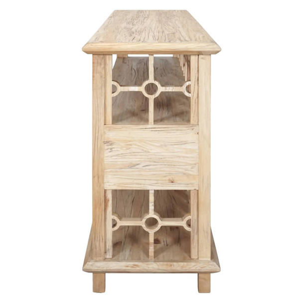 Novato 3Drw Open Buffet - Natural - Hand made Dining Room furniture