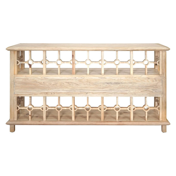 Novato 3Drw Open Buffet - Natural - Melbourne, Sydney, Brisbane Contemporary style Dining Room furniture