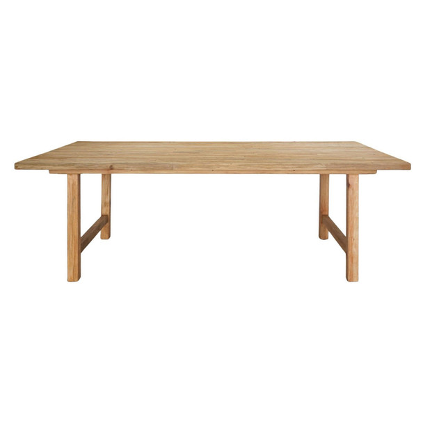 Novato Dining Table 220Cm - Distressed Rustic - Contemporary style