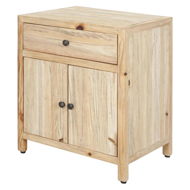 Novato Bedside - Distressed Natural Bedroom Furniture - T-0488N
