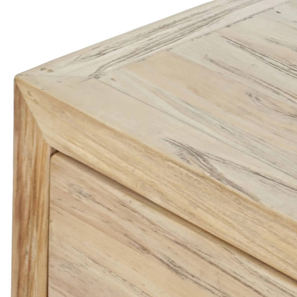 Novato Bedside - Distressed Natural - Hobart, Launceston, Perth Contemporary style Bedroom furniture