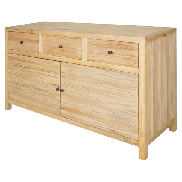 Novato 3Drw/2Dr Buffet - Distressed Rustic Dining Room Furniture - T-0489RP