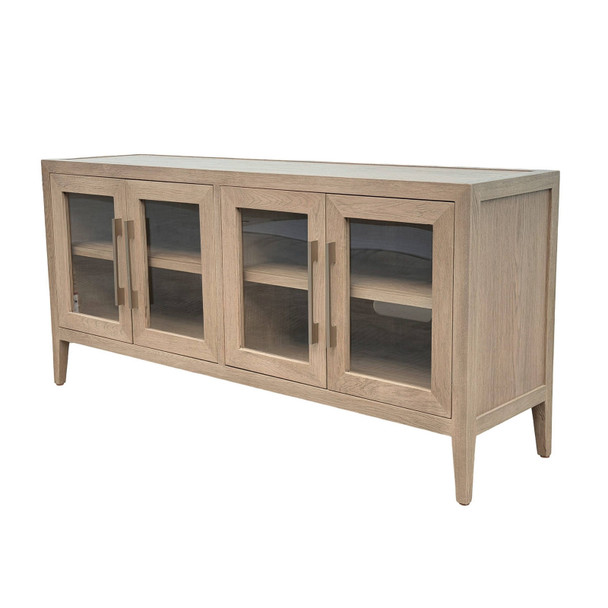 Portland TV Entertainment Unit - Weathered Oak (ML639-153-105