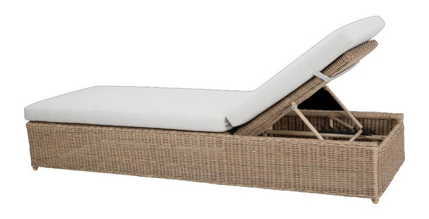 Avalon Sunlounger - Natural - OUT-79-W-NAT