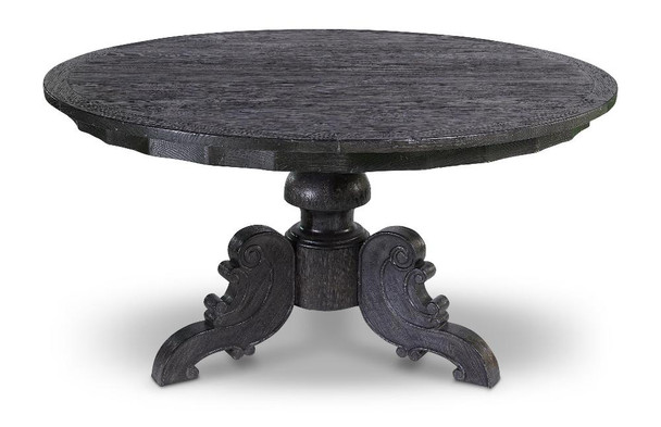Caribbean Round Dining Table Charcoal - TCTR04-CH-B