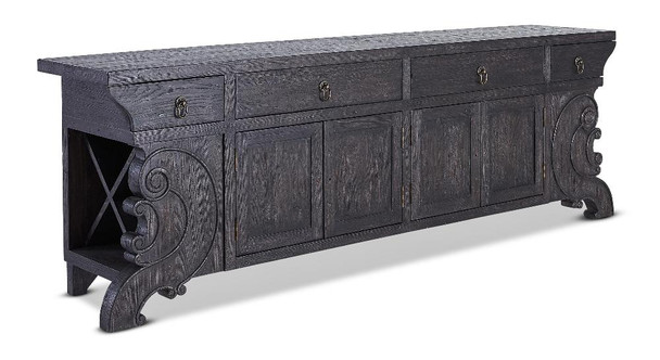 Caribbean Sideboard Charcoal - TCB01-CH-B