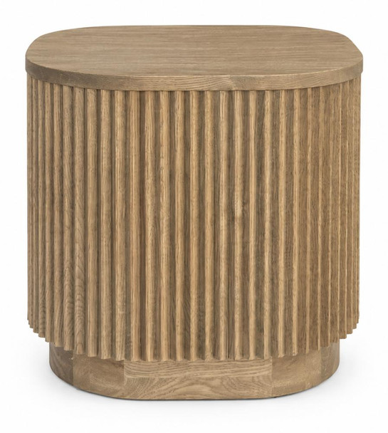 Byron Side Table Weathered Oak - HL631-105