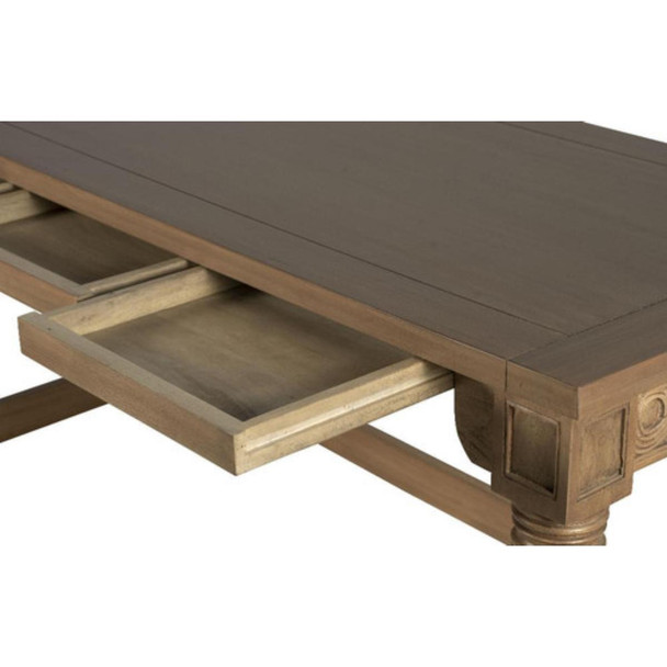 Casablanca Desk - Mud Grey - TT082M-MG