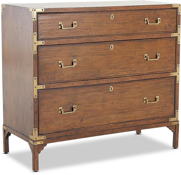 Cunard Chest of 3 Drawers Cognac - TC001-B
