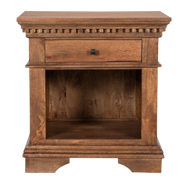 Laurent Bedside Table - Walnut Grey - TT078M-WG