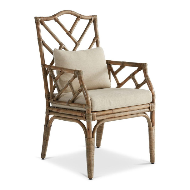 Ming Dining/Carver Chair Mud Grey - N009-RATG-MG