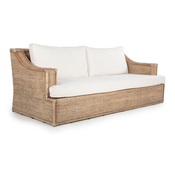 Opium 2.5 Seater Sofa - Mud Grey (Deigo Natural) - N139-RATG-MG