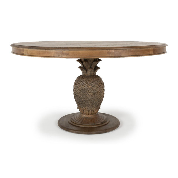 Venus (Pineapple) 120 Round Dining Table - Ash - TP-010-A