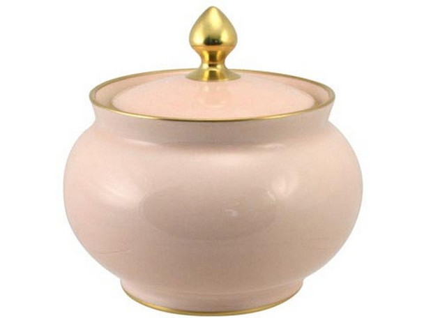 Limoges Legle Sugar Bowl - Rose Petal