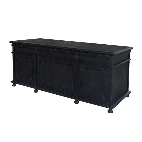 Westminster Desk - Black Oak - Melbourne, Sydney, Brisbane French Provincial style Office & Study furniture