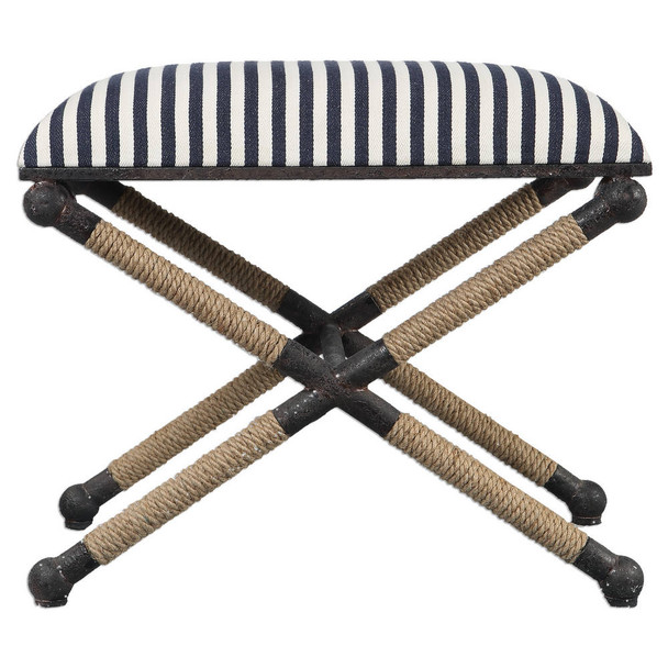 Braddock Small Bench Coastal style Bench Decor