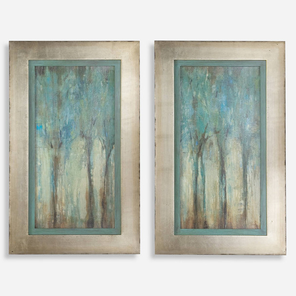 Whispering Wind Framed Art - S/2 Coastal style Print Decor Whispering Wind Framed Art - S/2 Coastal style Print Decor