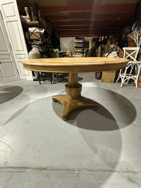 Virginia Round Dining Table 137cm - Fruit Wood