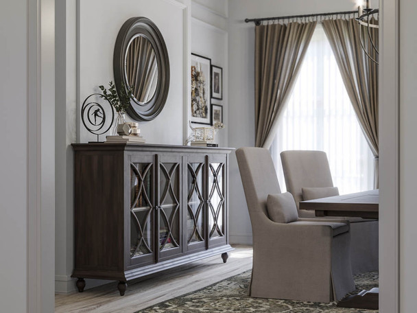 Hamilton 4 Door Buffet - Hobart, Launceston, Perth French Provincial style Dining Room furniture