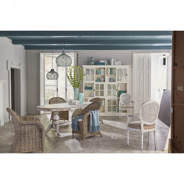 English Bookcase 2 Column - Size: 220H x 207W x 47D (cm)