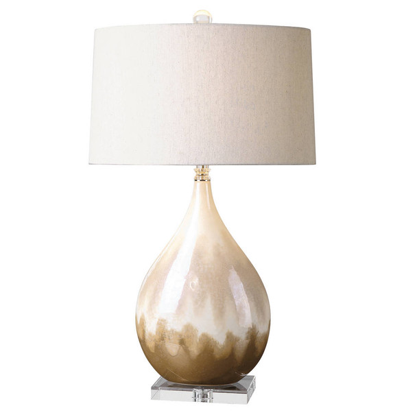 Flavian Glazed Ceramic Lamp Contemporary style  Decor