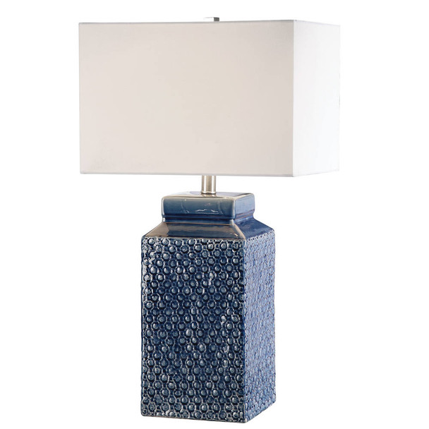 Pero Sapphire Blue Lamp Contemporary style Table Lamp Decor