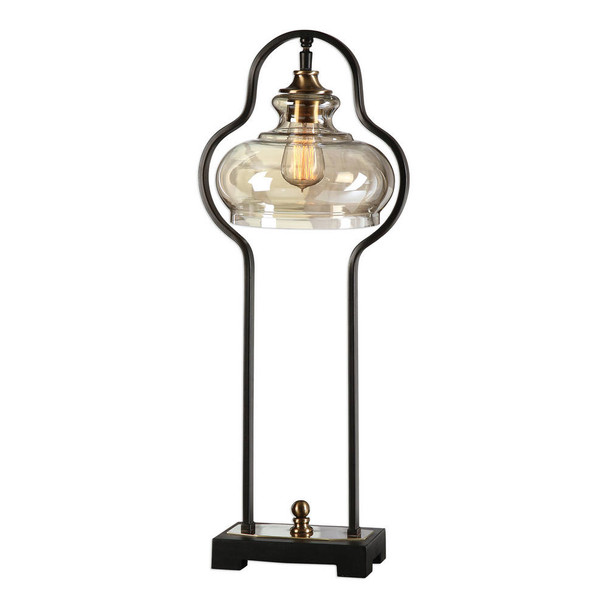 Cotulla Aged Black Desk Lamp Mid-Century Modern style Desk Lamp Decor